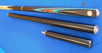 Hand-spliced 3/4 4 Piece Snooker Cue With Double Extension