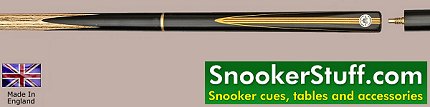 Canterbury Three Quarter Jointed Snooker Cue (Ref P1263)