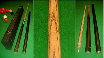 2 Piece Cue and Extension Plus Case