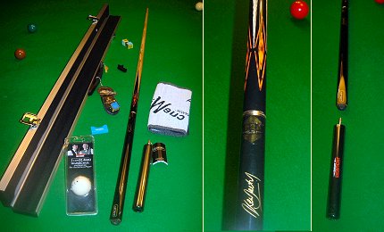 Special Offer SP18 - Ken Doherty Cue, Case and Accessories Bundle