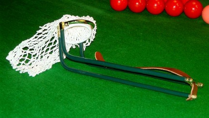 Snooker table DE LUXE SET Quad Chrome finish rails ball runners pocket ring nets 
